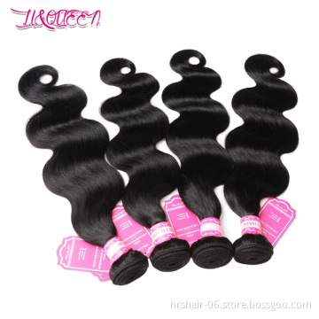 Alibaba express Brazilian hair weave wholesale unprocessed Body wave virgin brazilian hair bundles with closure frontal